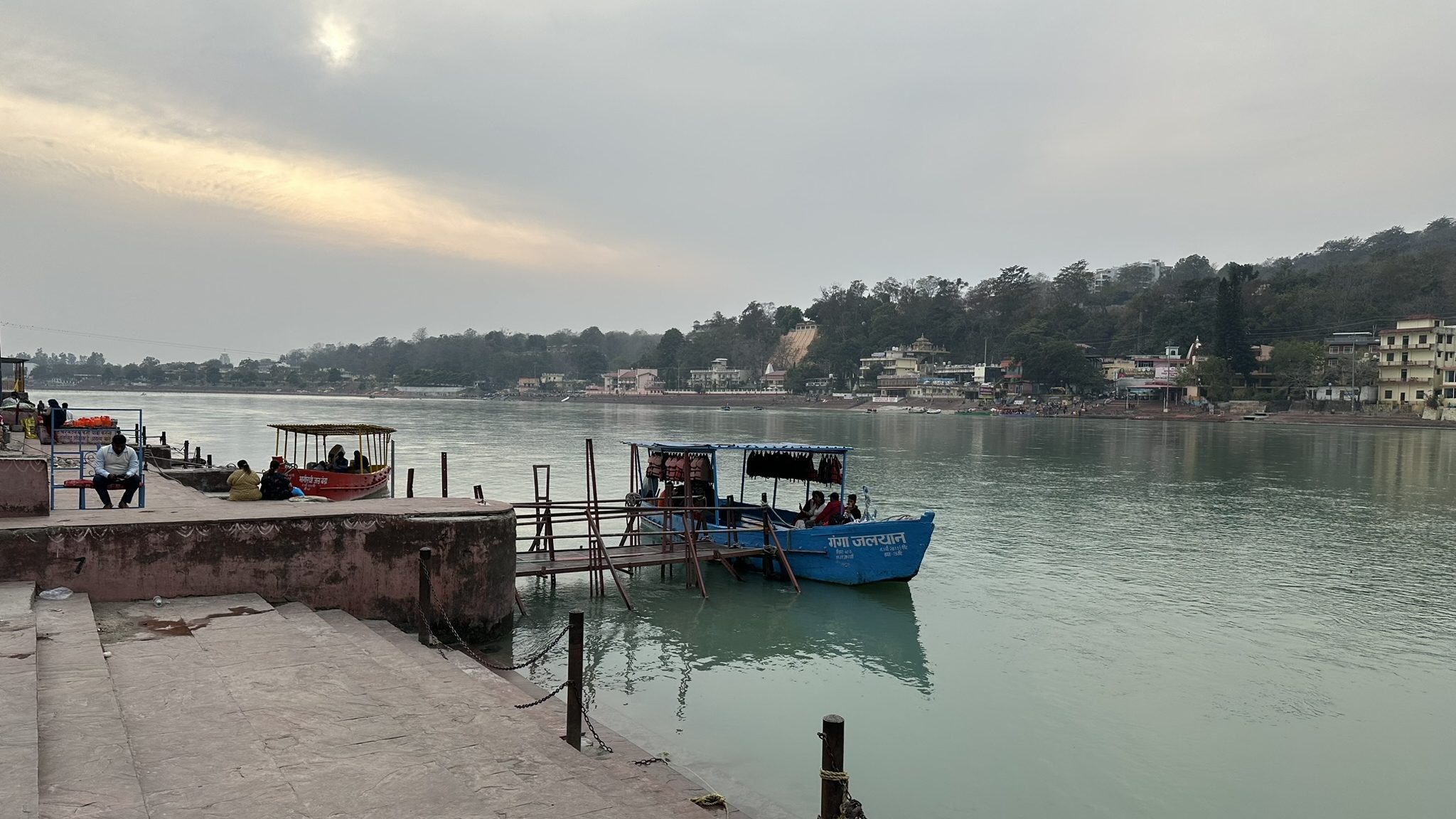 The Ganges, Rishikesh in India